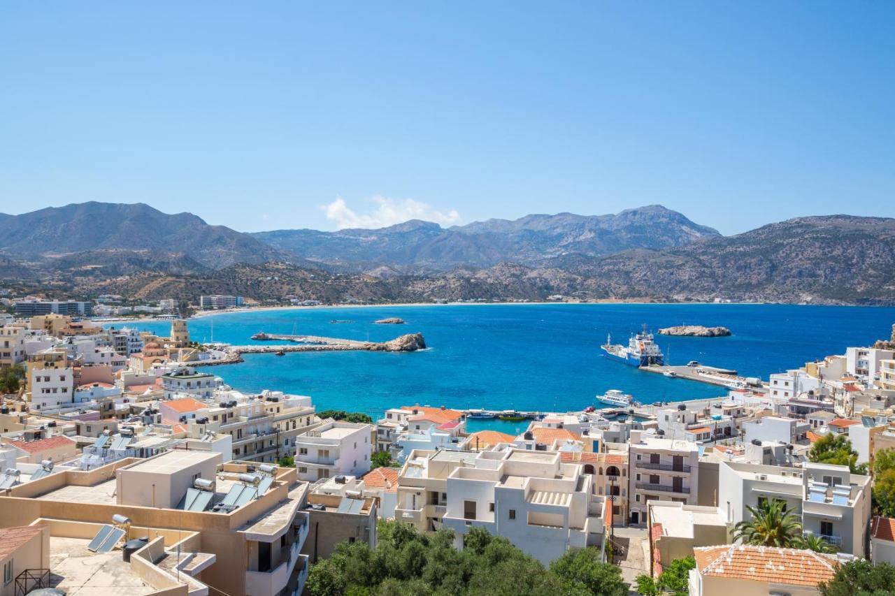 Harbor View Apartment Karpathos Bagian luar foto